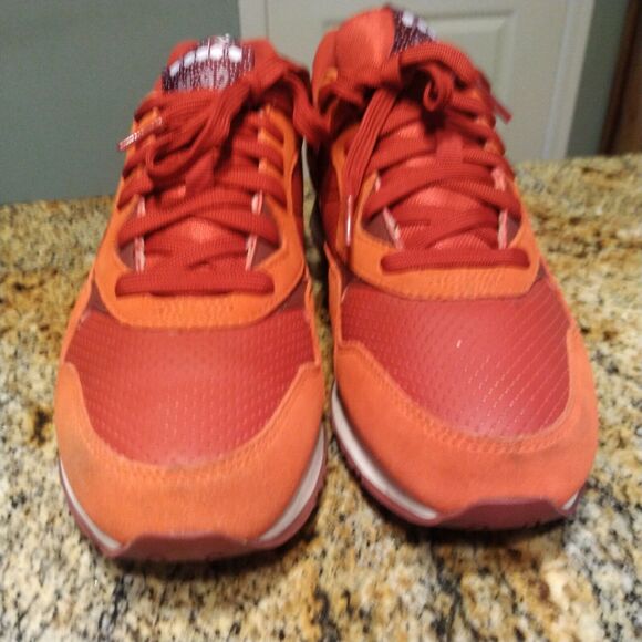 Diadora N92 Cherry Red Men's 9 Wm 11 Running Classic Sneaker - Picture 8 of 12